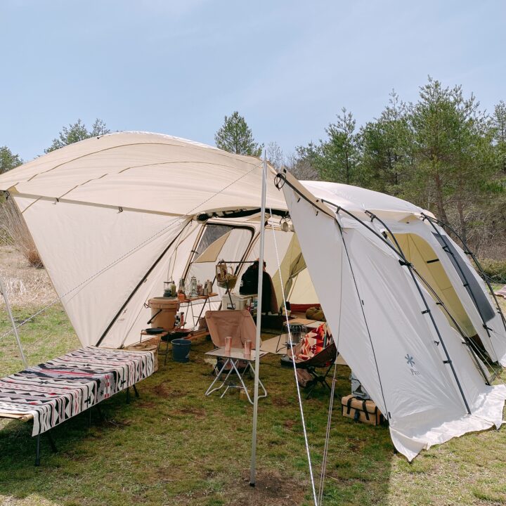 ⭐︎暴風雨でも安心⭐︎ 頑丈&快適なテント | ランドロックPro 