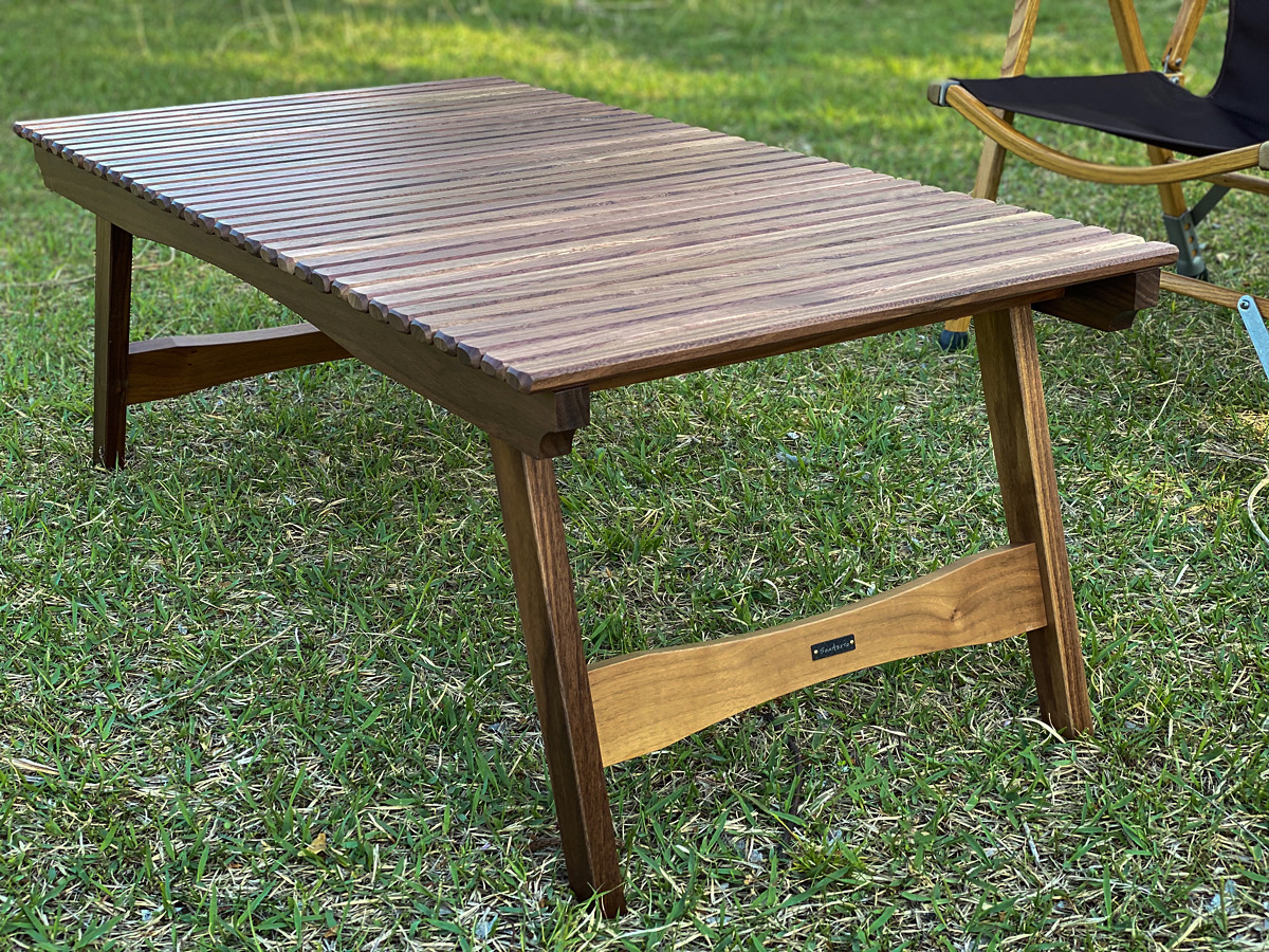 木目が美しい somabitoウッドテーブル | ウッドテーブルのレビュー 