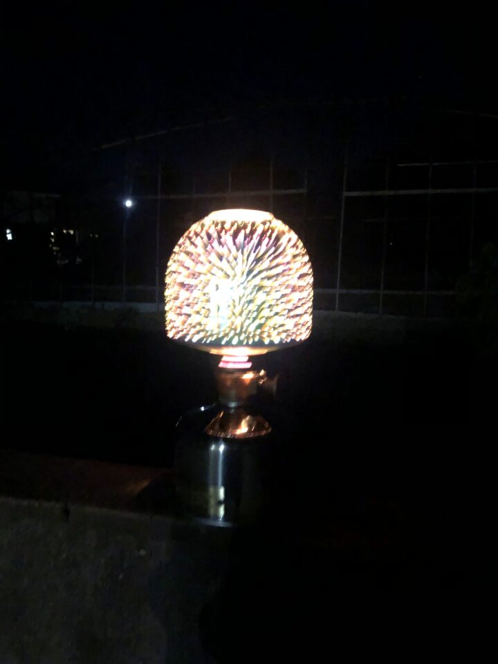 雰囲気バッチリ！花火の様な綺麗な光！ | Glass Globe Mashroom (3D)の